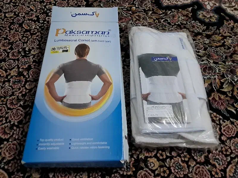 کمربند طبی سخت سایز لارج و کمربند لاغری ورزشی|آرایشی، بهداشتی، درمانی|شاهینشهر, فردوسی|دیوار