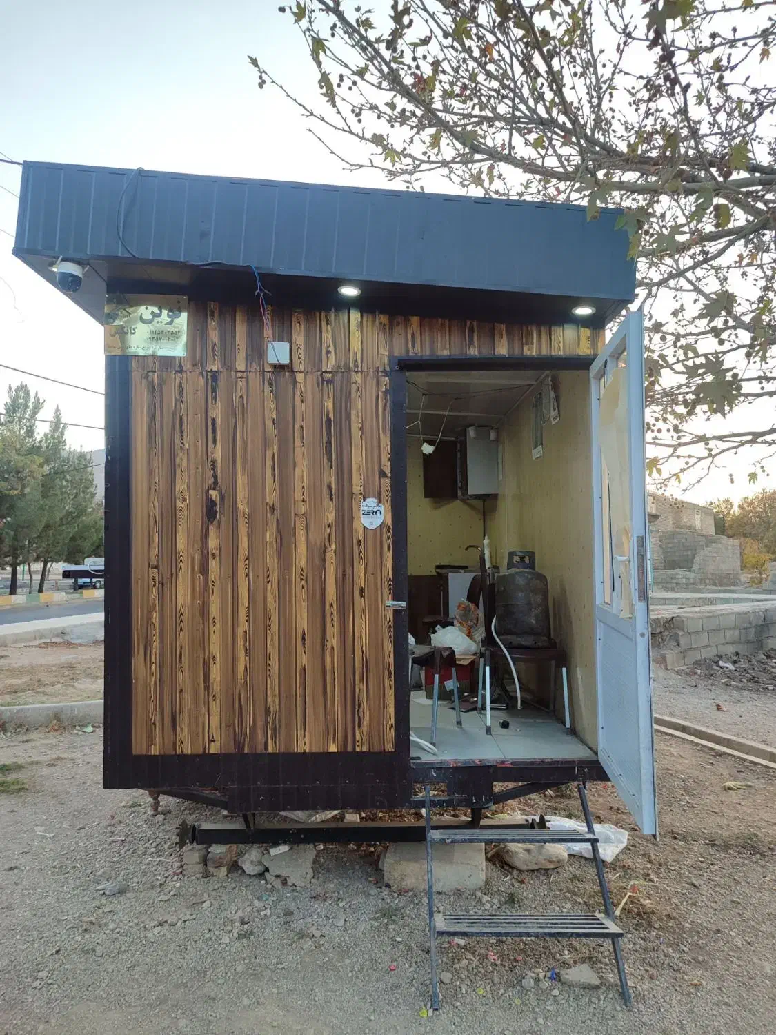 فروش کانکس فسفودی قهوه سیار شیک|کافیشاپ و رستوران|اقلید, |دیوار