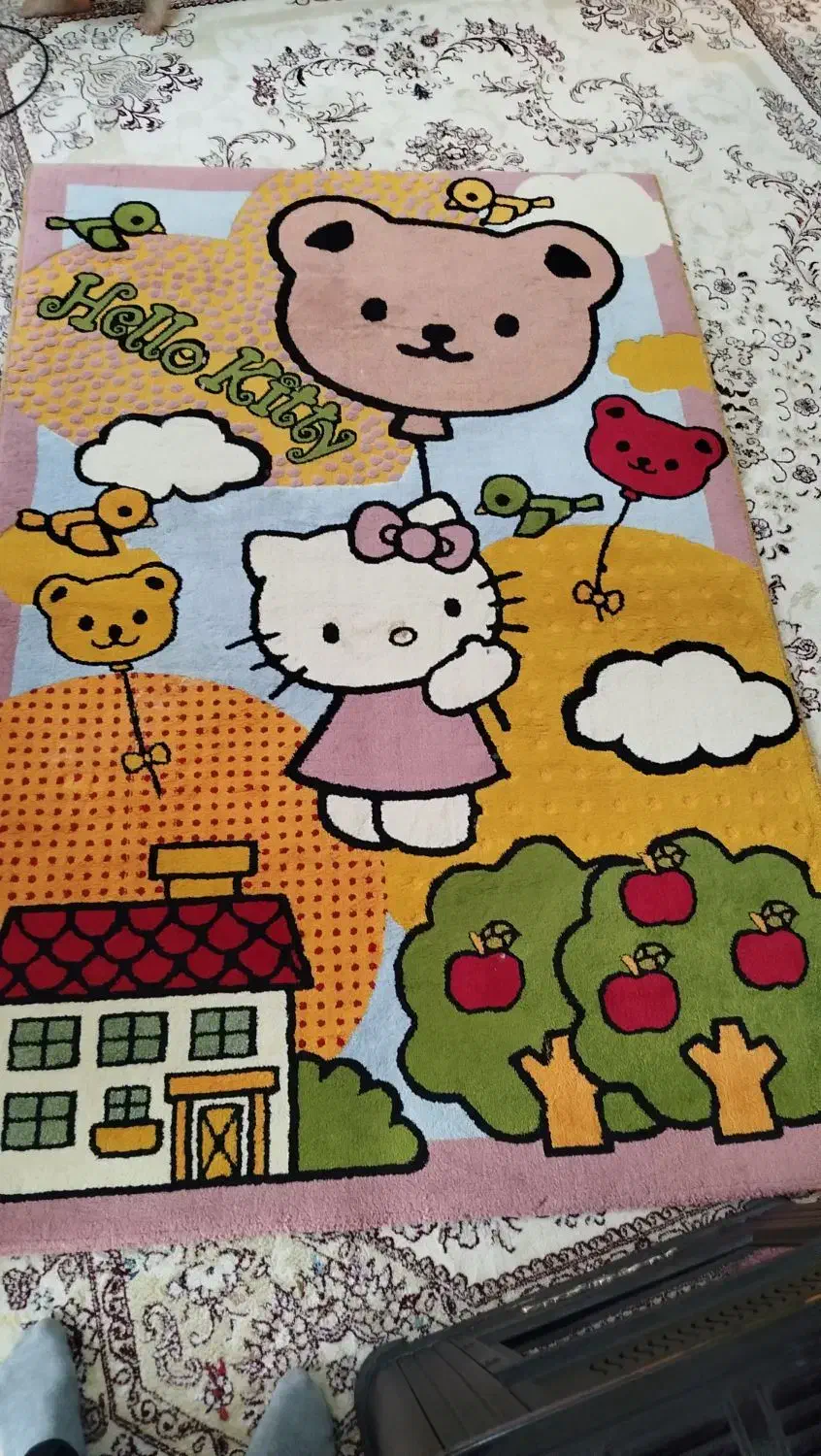 فرش کودک کیتی|فرش|اردبیل, |دیوار