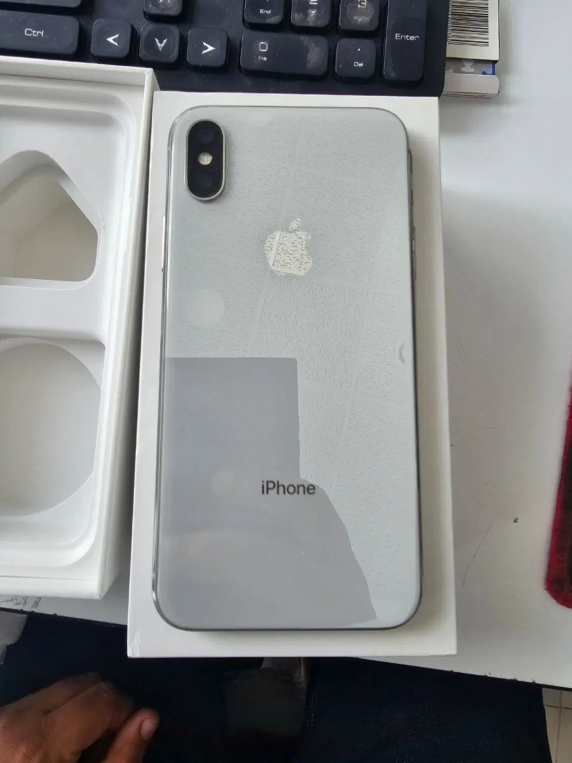 اپل iPhone X با حافظهٔ ۲۵۶ گیگابایت|موبایل|قشم, |دیوار
