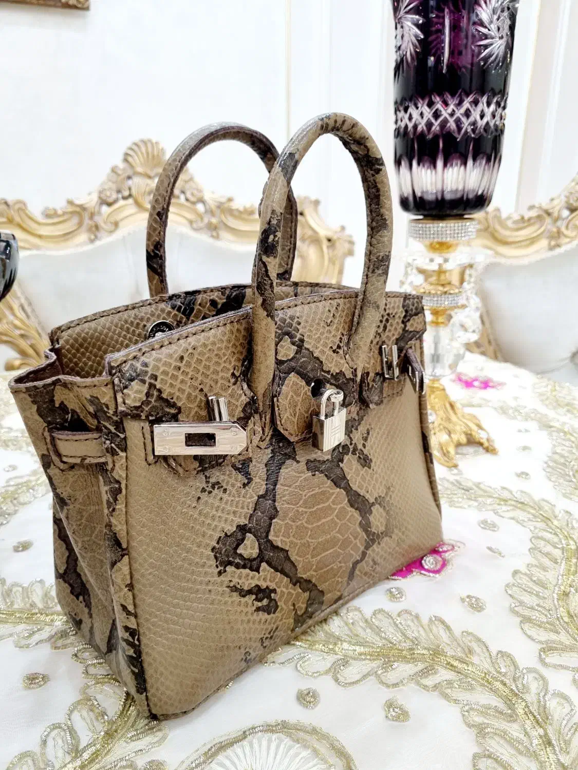 کیف چرم دستدوز پوست ماری|کیف، کفش، کمربند|مشهد, احمدآباد|دیوار