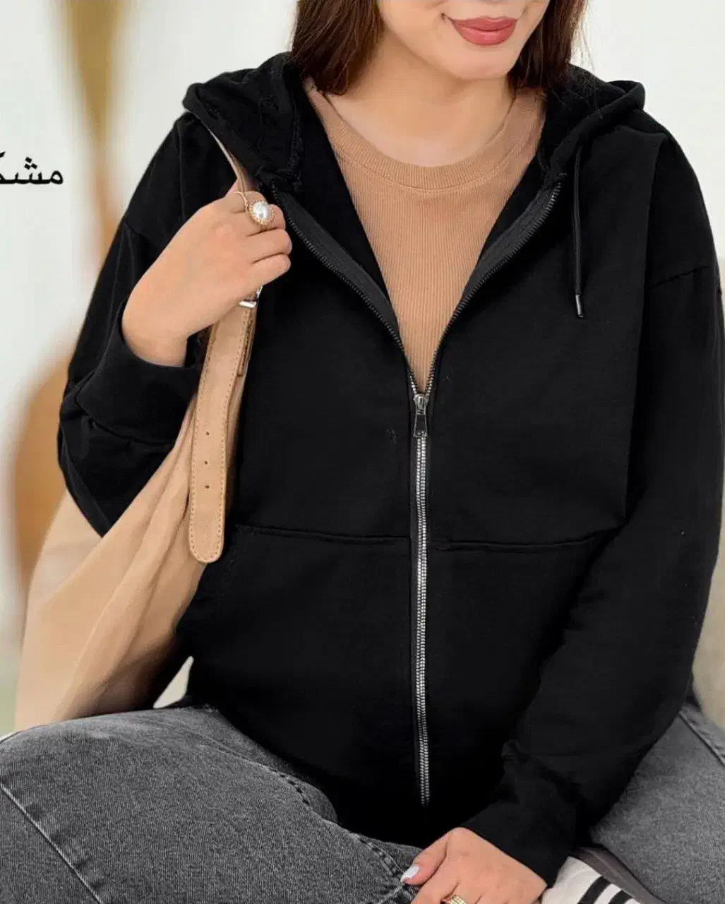 سوییشرت جلو زیپ ساده (ارسال رایگان)|لباس|تهران, شهرک هما|دیوار