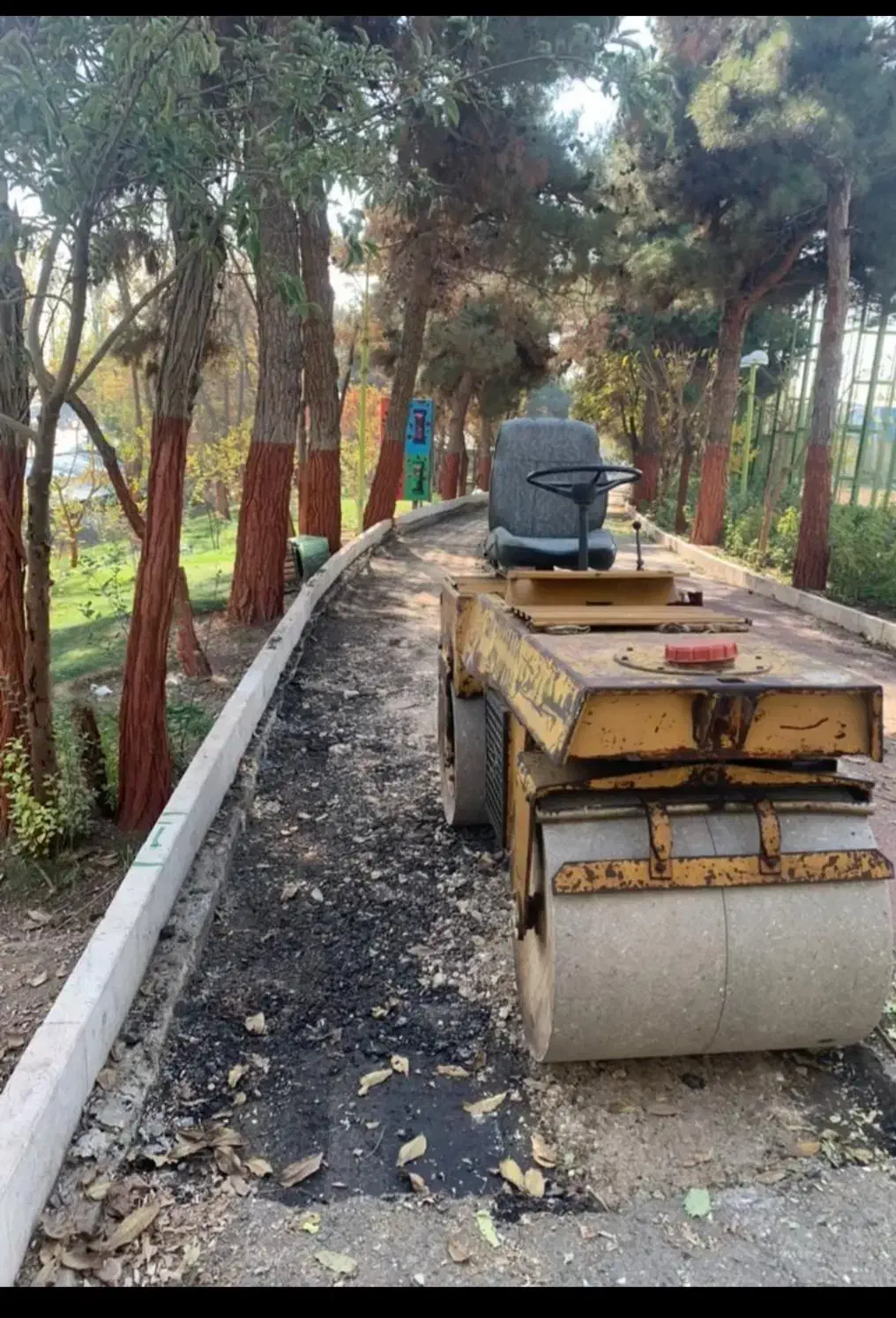 کرایه غلطک قلطک موتوریCG11 با لرزش(ویبره)|خدمات حمل و نقل|چهارباغ, |دیوار