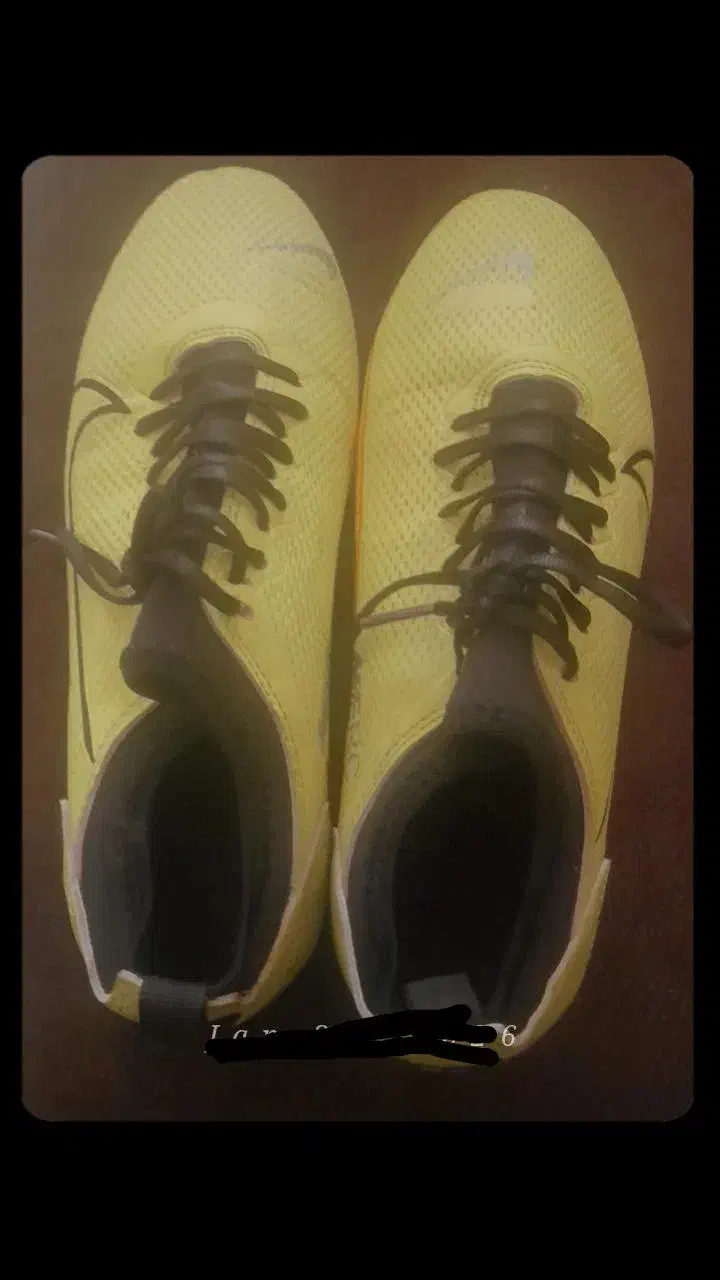 کفش فوتبالی|کیف، کفش، کمربند|گنبد کاووس, |دیوار