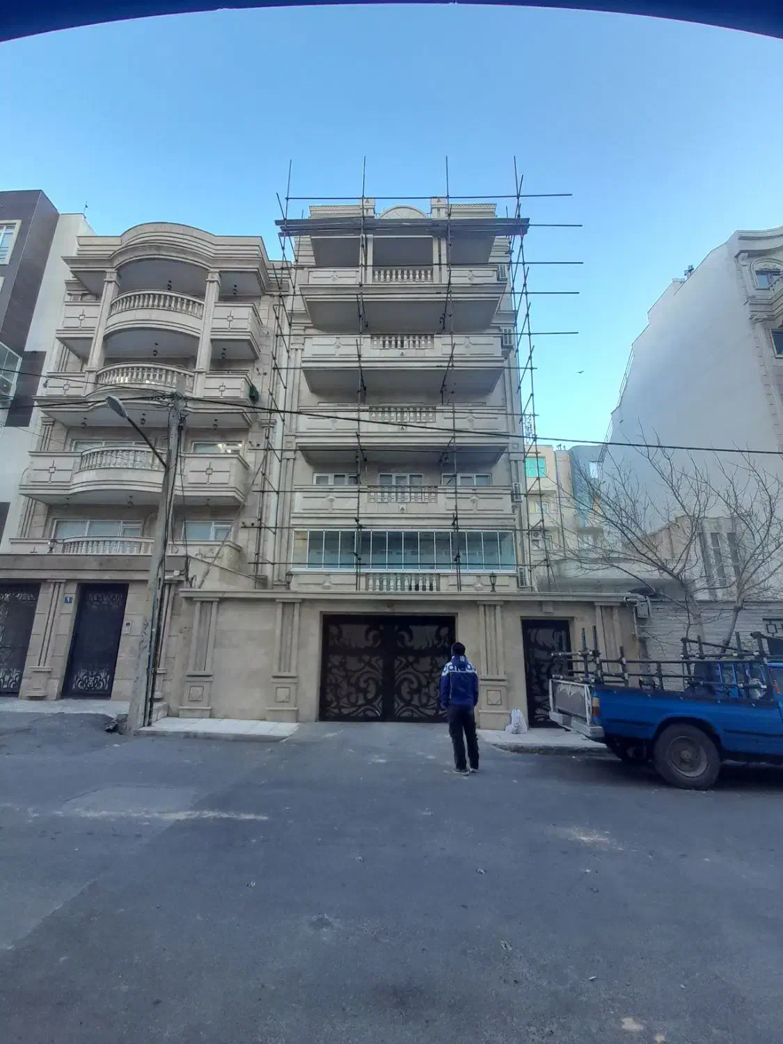 داربست فلزی پاک نما وپیچ رول پلاک کوبی نما|خدمات پیشه و مهارت|تبریز, |دیوار