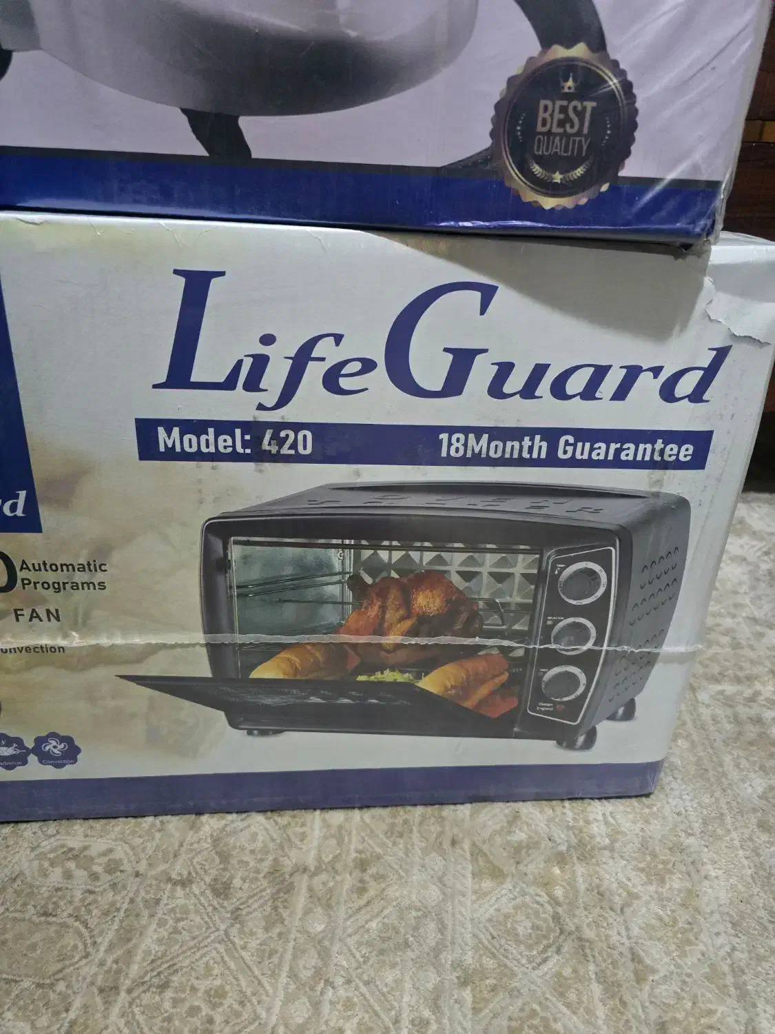 توستر جوجه گردانم داره|اجاق گاز و لوازم برقی پخت‌وپز|رشت, باهنر|دیوار