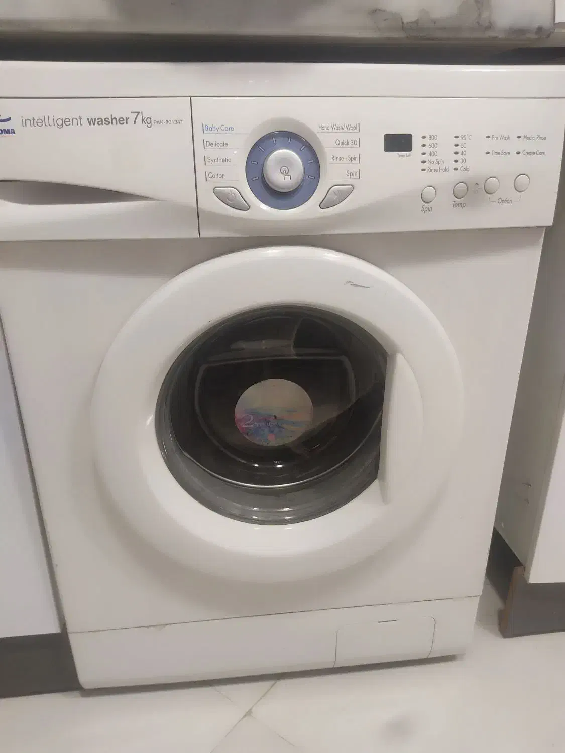 لباسشویی هفت کیلویی پاکشوما تمیز|ماشین لباسشویی و خشک‌کن لباس|تهران, دولتخواه جنوبی|دیوار