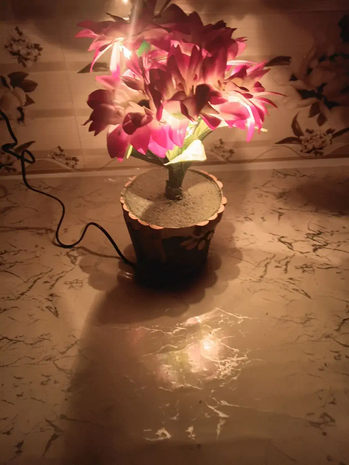 چراغ خواب گل متحرک|چراغ خواب و آباژور|ملایر, |دیوار