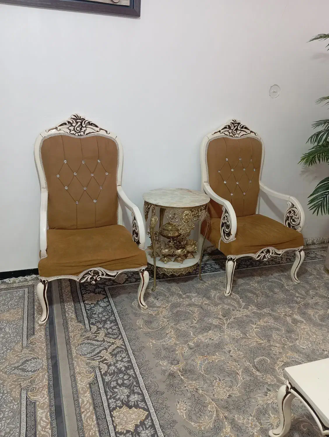 مبل هفت نفره ونهارخوری شش نفره|مبلمان خانگی و میز عسلی|نورآباد, |دیوار