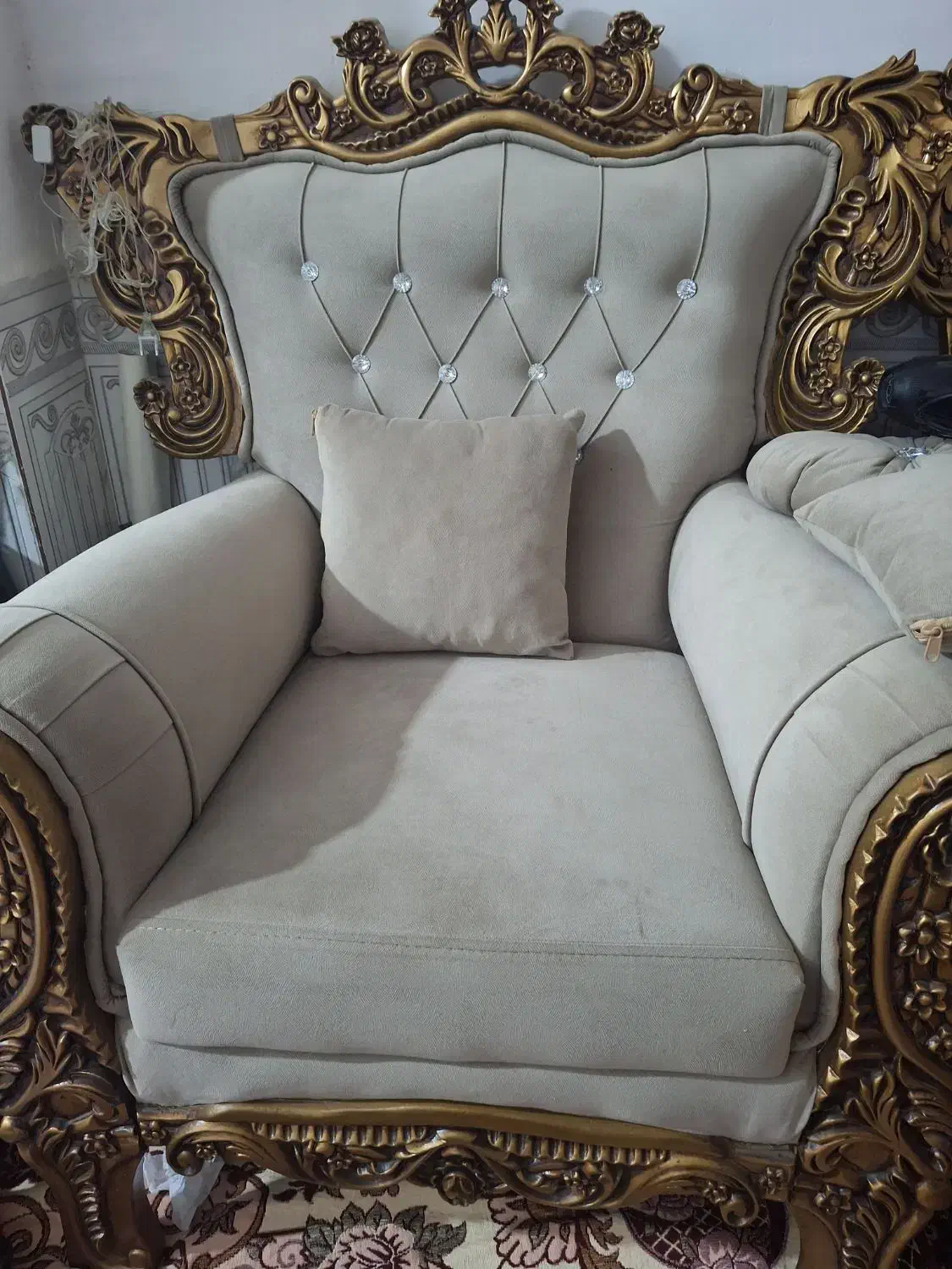 مبل ۷ نفره|مبلمان خانگی و میز عسلی|کردکوی, |دیوار