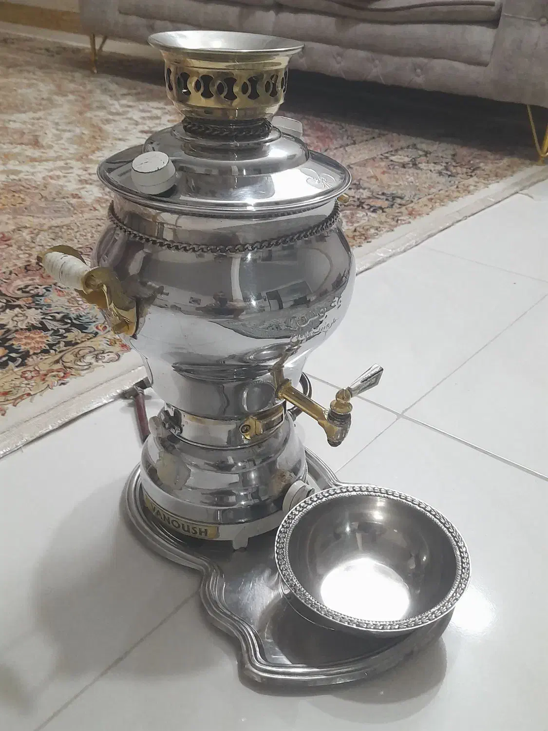 سماور ونوس|سماور، چای‌ساز، قهوه‌ساز|قم, آزادگان|دیوار
