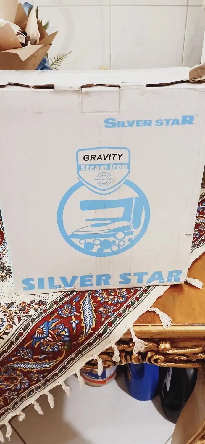 اتو سرمی سیلور استار اصل در حد نو|اتو و لوازم اتو|شهرضا, |دیوار