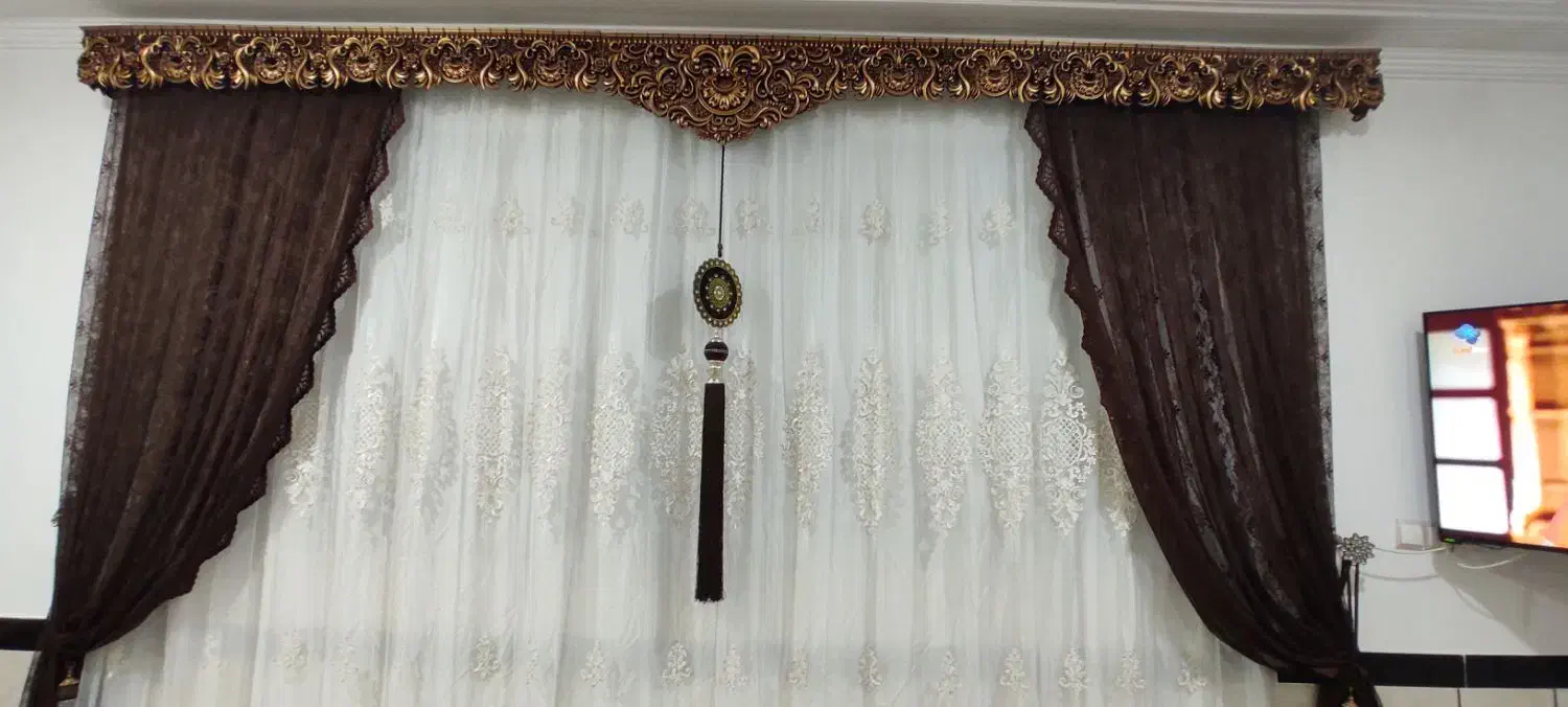 پرده سفید|پرده، رانر، رومیزی|بانه, |دیوار