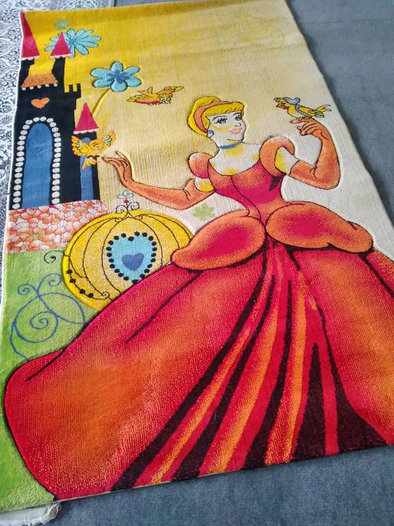 گلیم فرش کودک|گلیم، جاجیم، گبه|نجف‌آباد, ویلاشهر|دیوار