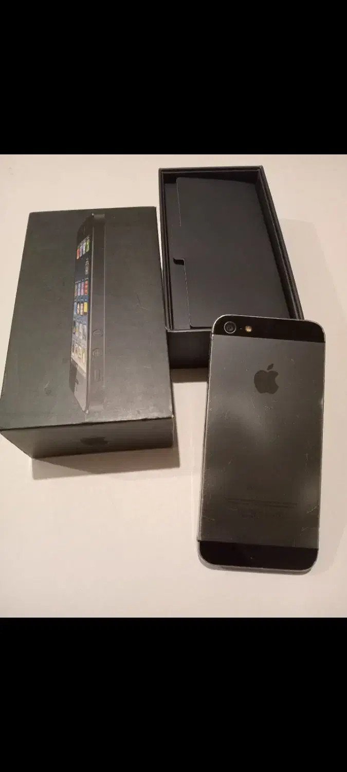 گوشی iphone 5 سالم کامل فابریک|موبایل|تهران, سید خندان (جلفا)|دیوار