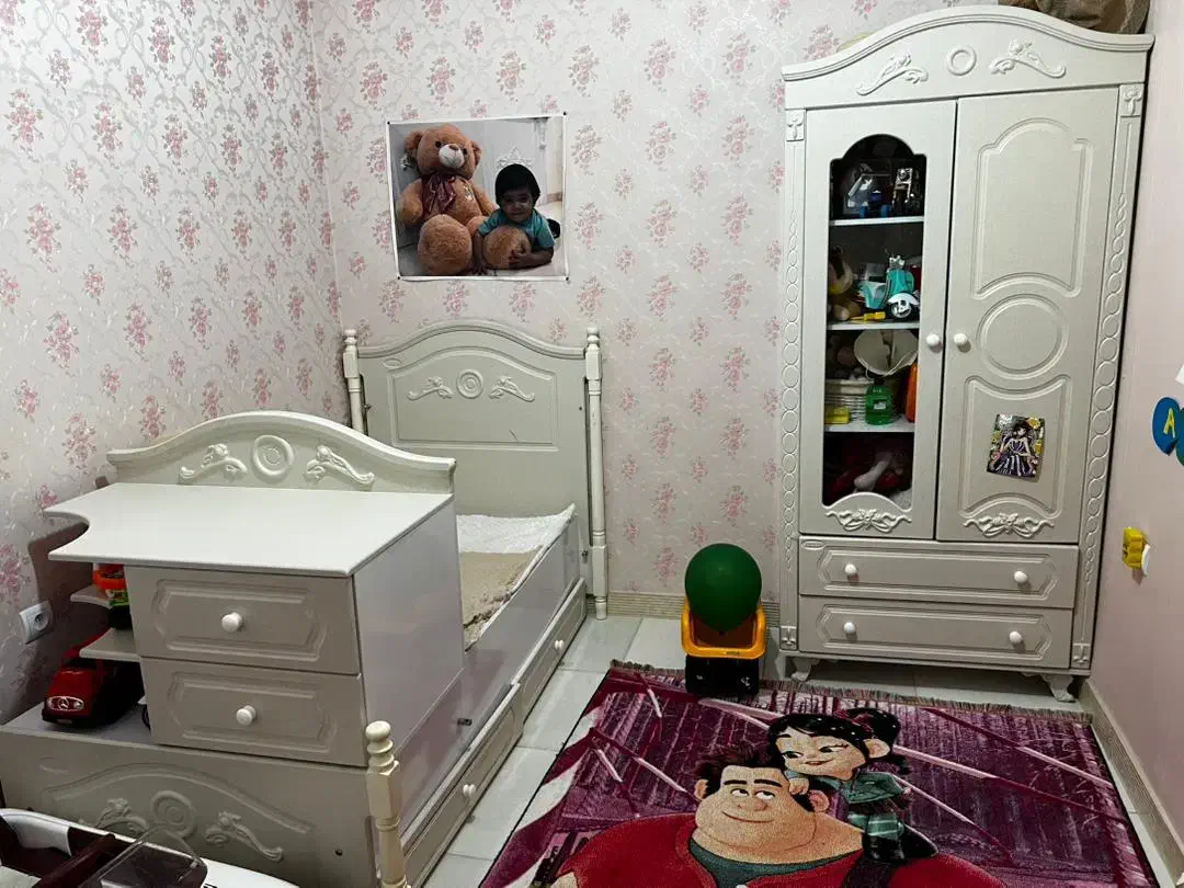 سرویس اتاق کودک|تخت و سرویس خواب|پاکدشت, پاکدشت (مامازند)|دیوار