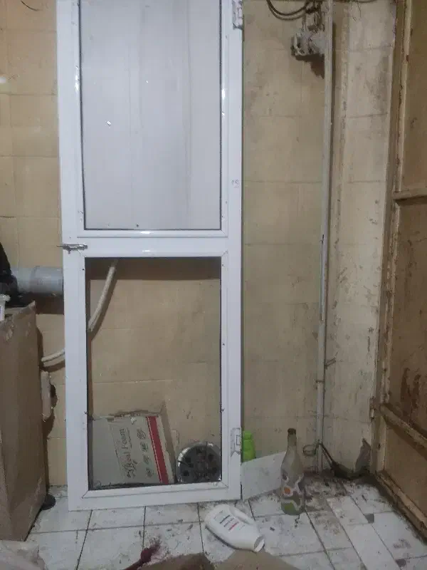 درب آلومینیومی ۲متر در ۷۵|مصالح و تجهیزات ساختمان|اصفهان, شهرک کوثر|دیوار