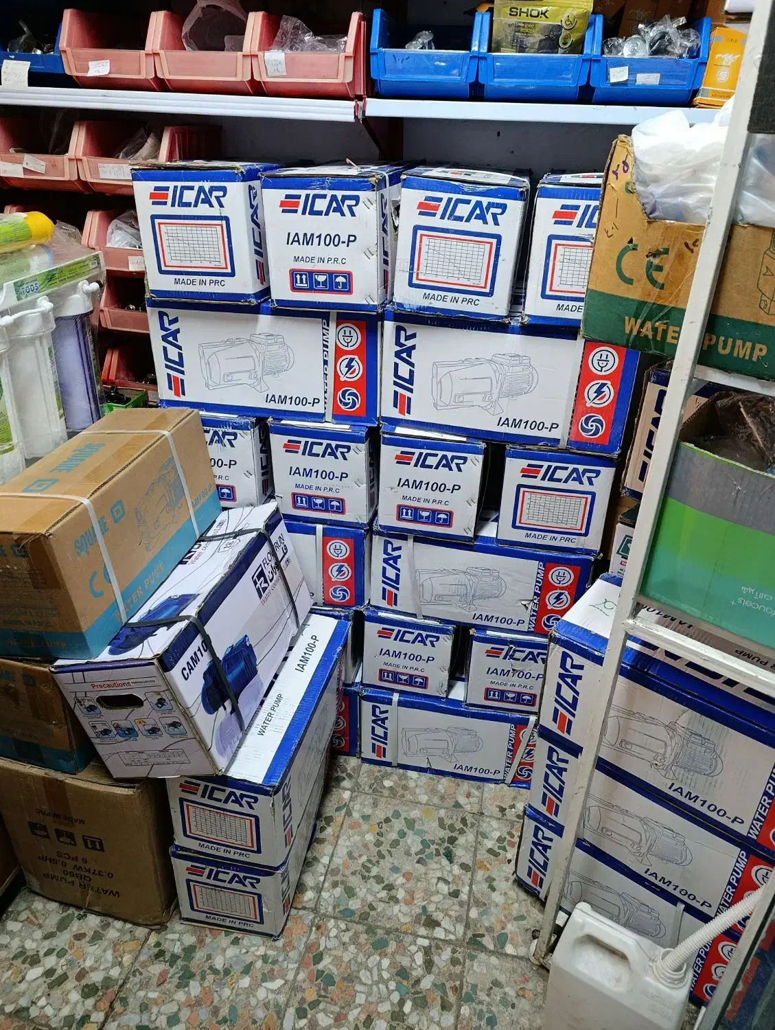 پمپ آب ایکار جتی|مصالح و تجهیزات ساختمان|رشت, آب و برق|دیوار