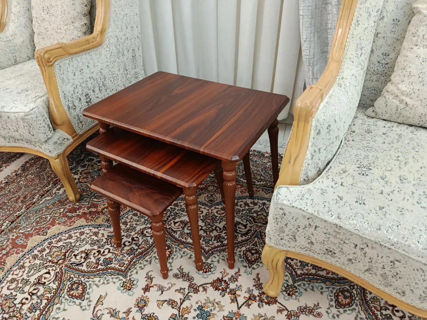 میز جلومبلی عسلی وکیومی، جلو مبلی عسلی سه تکه|مبلمان خانگی و میز عسلی|تهران, هفده شهریور|دیوار