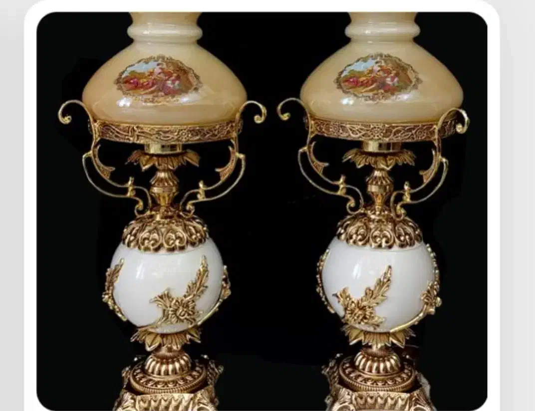 آباژور برنج|چراغ خواب و آباژور|اردبیل, |دیوار