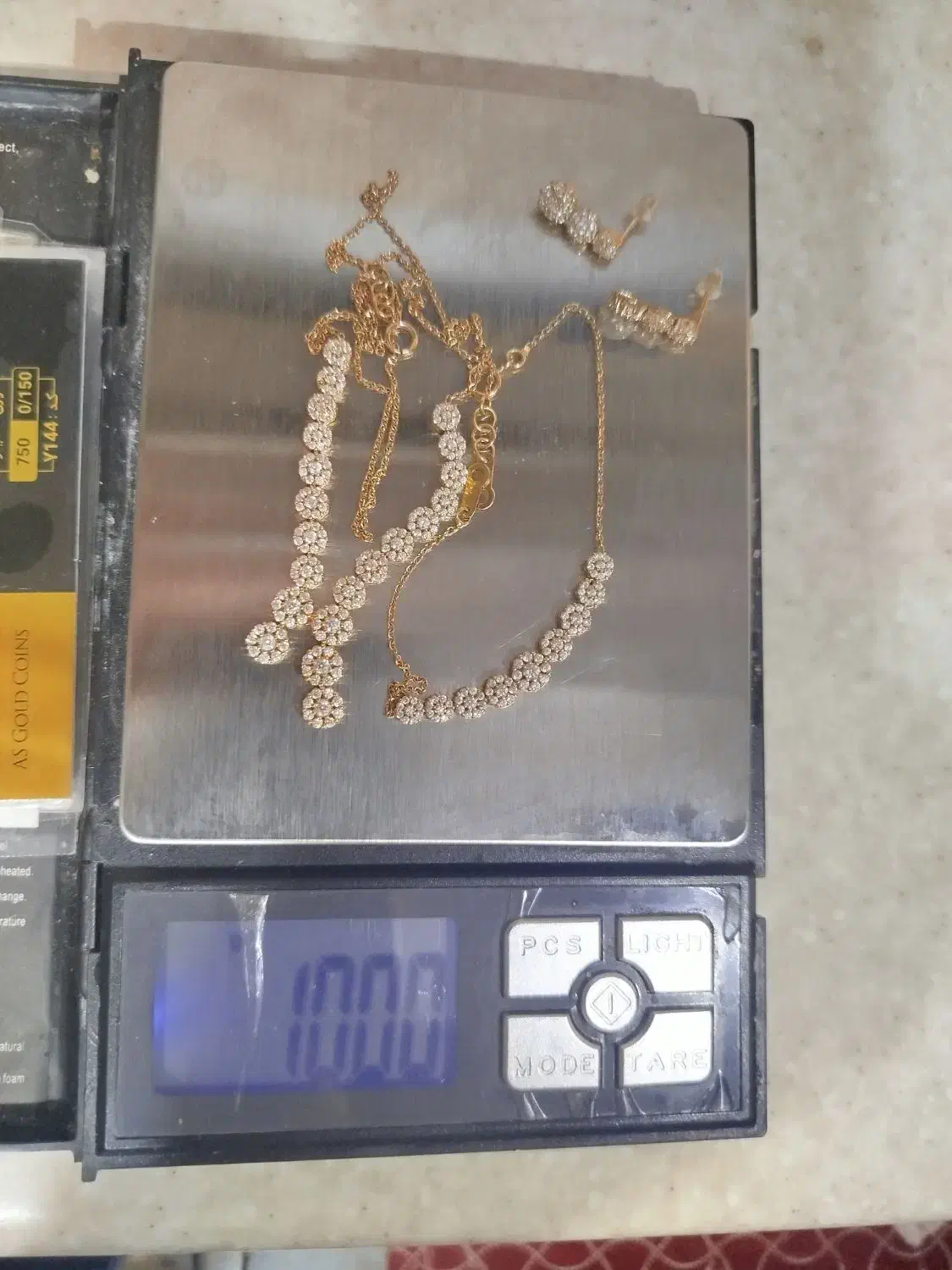 ست طلا ظریف و شیک دخترانه|جواهرات|حمیدیا, |دیوار