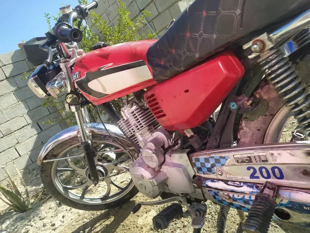 فروش موتور 200ccمدل 98تمیز|موتورسیکلت|نیک شهر, |دیوار