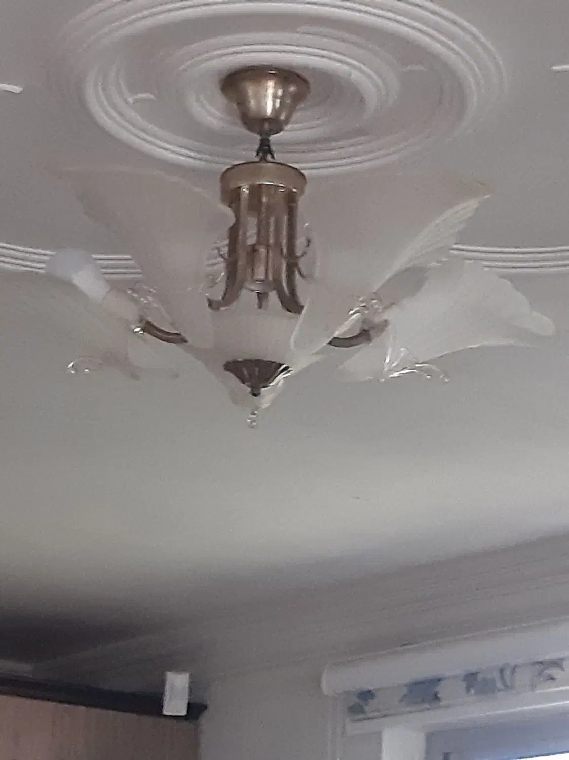 لوستر سنگر پنج شاخه ۵۰۰|لوستر و چراغ آویز|سنگر, |دیوار