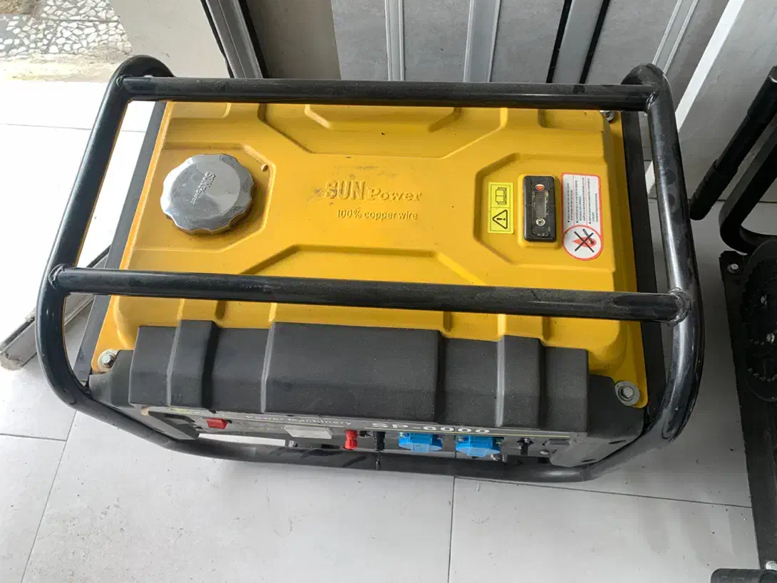 موتور برق بنزینی سان پاور ۱۶امپر سیم پیچ مسی|ماشینآلات صنعتی|فریدونکنار, |دیوار