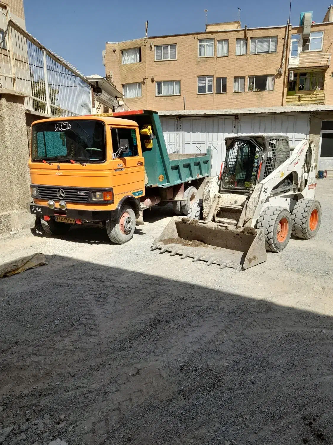 اجاره بابکت وخاور کمپرسی وبنز تک|خدمات حمل و نقل|همدان, |دیوار