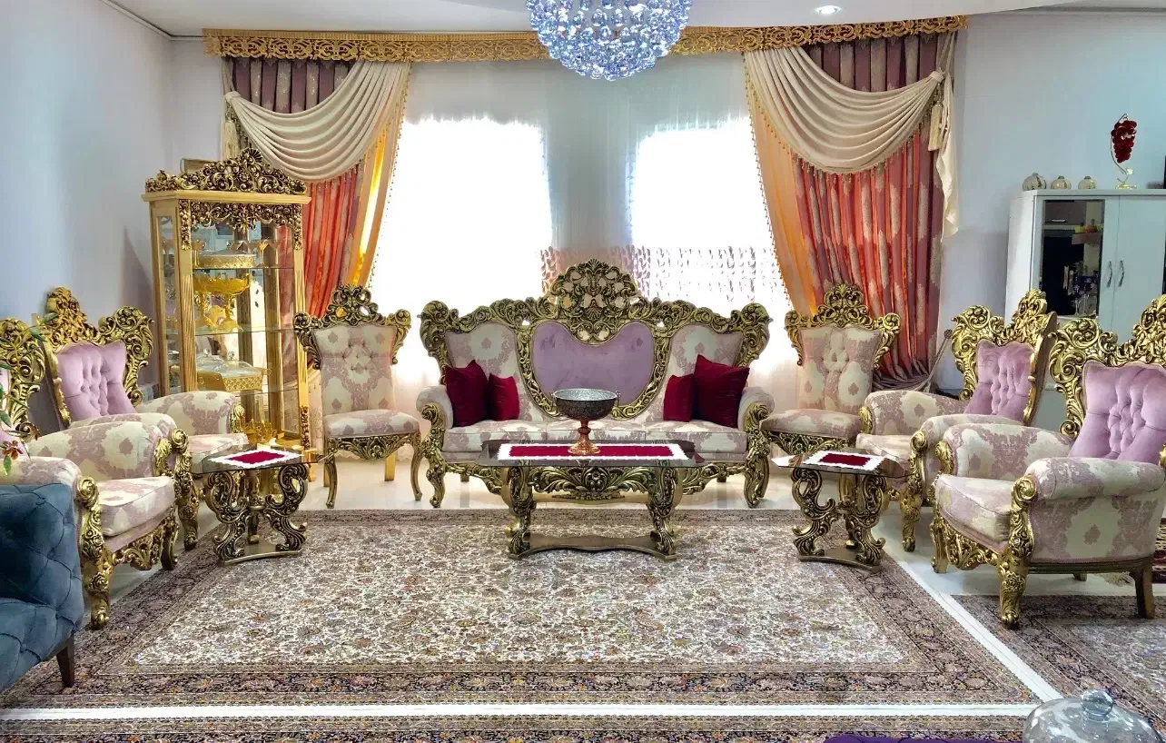 مبلمان ۹ نفره و نهار خوری ۶ نفره|مبلمان خانگی و میز عسلی|سیرجان, |دیوار