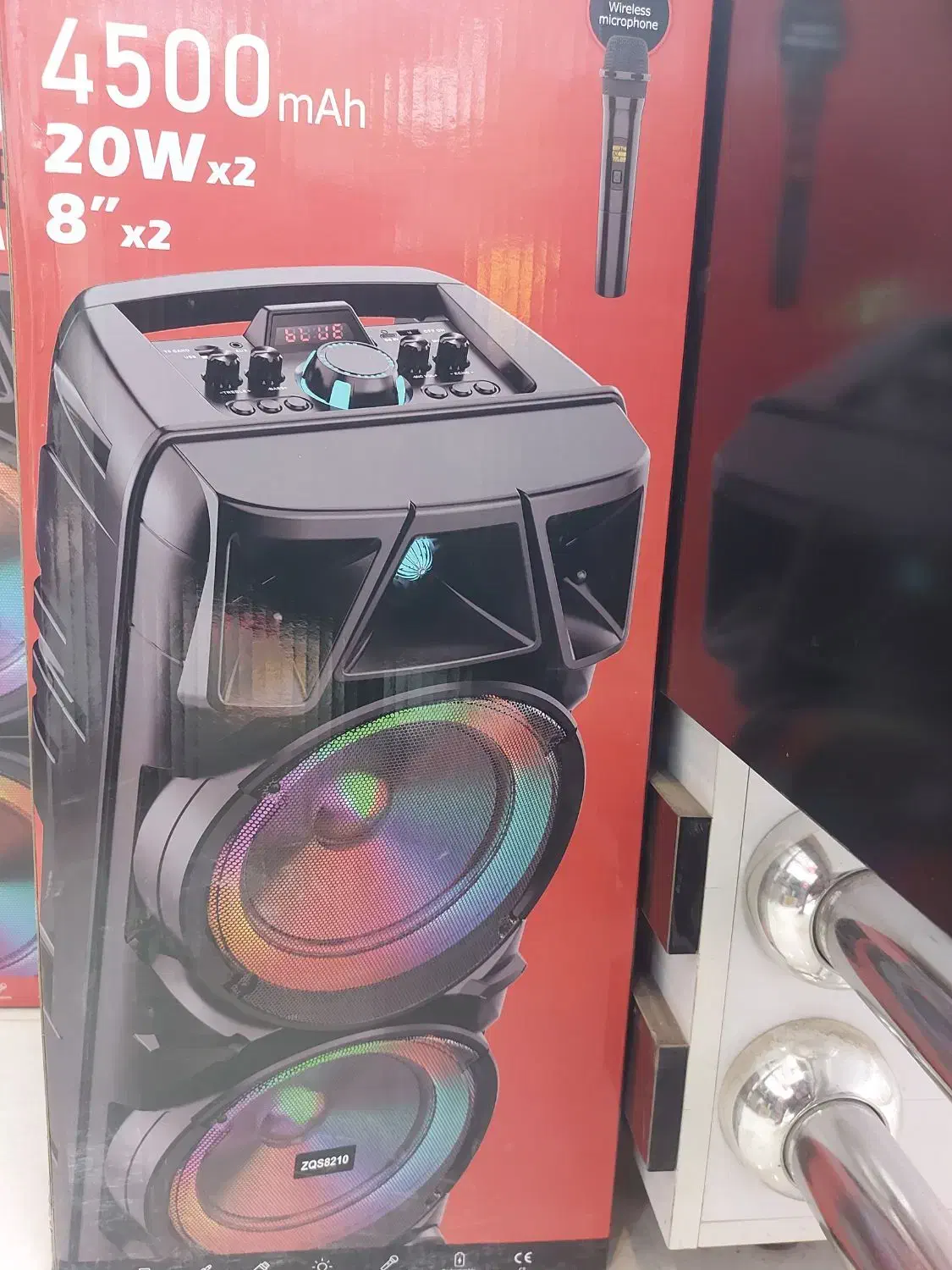 اسپیکر مدل zqs8210|سیستم صوتی خانگی|نیشابور, فردوس شمالی|دیوار