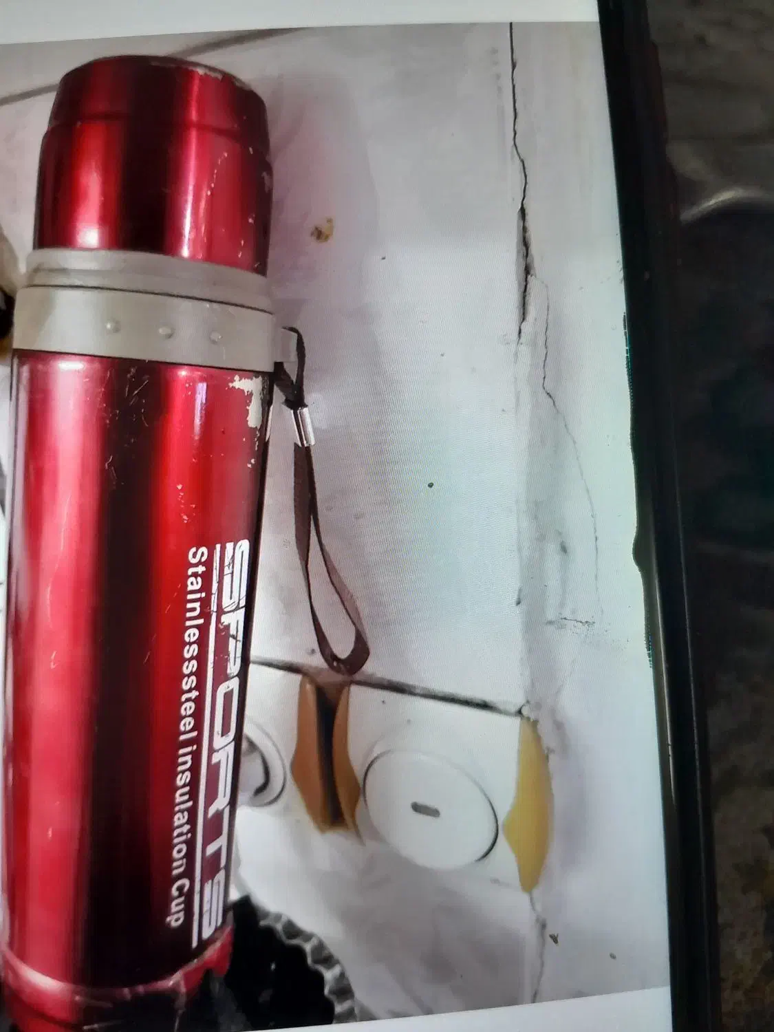 یک عدد فلاکس مسافرتی اسپورت ۱لیتری زیبا و جالب|قوری، کتری، قهوهساز دستی|اصفهان, شهرک امام خمینی|دیوار