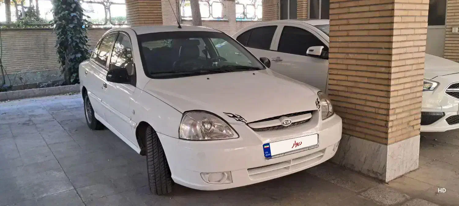 ریو سفید ۸۵ بدون رنگ سالم|خودرو سواری و وانت|کرج, باغستان|دیوار