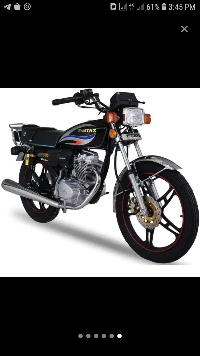 موتور سیکلت  همتاز موتور ۲۰۰ صفر|موتورسیکلت|خوی, |دیوار