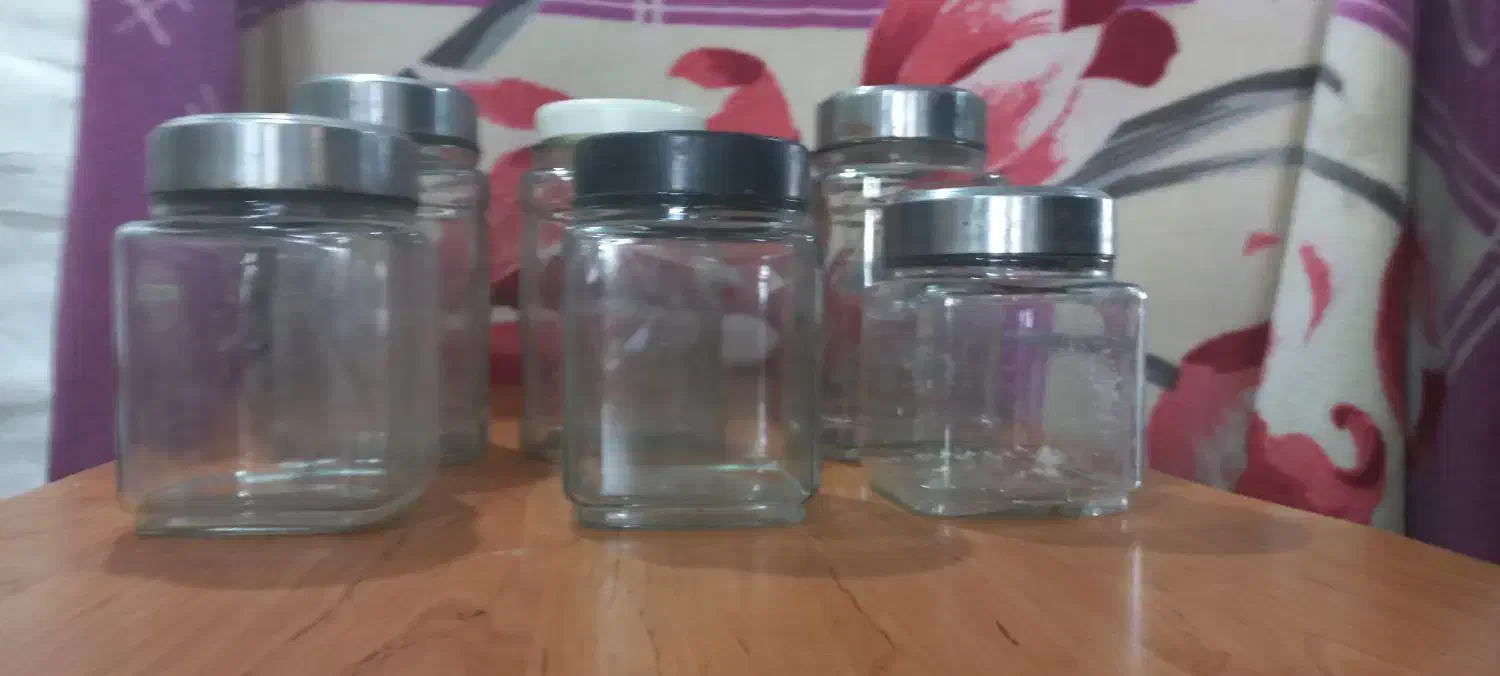 شیشه حبوبات .مرباو...|ظروف نگهدارنده، پلاستیکی، یک‌بارمصرف|بندرعباس, |دیوار