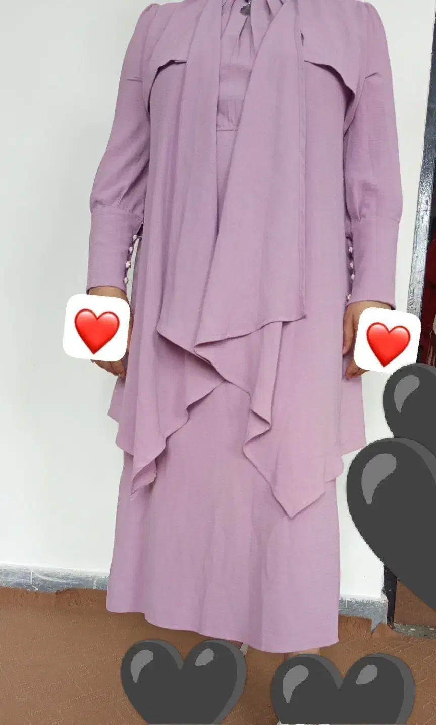 مانتو زنانه دوتیکه سایز دو نو نو هست|لباس|مشگین شهر, |دیوار