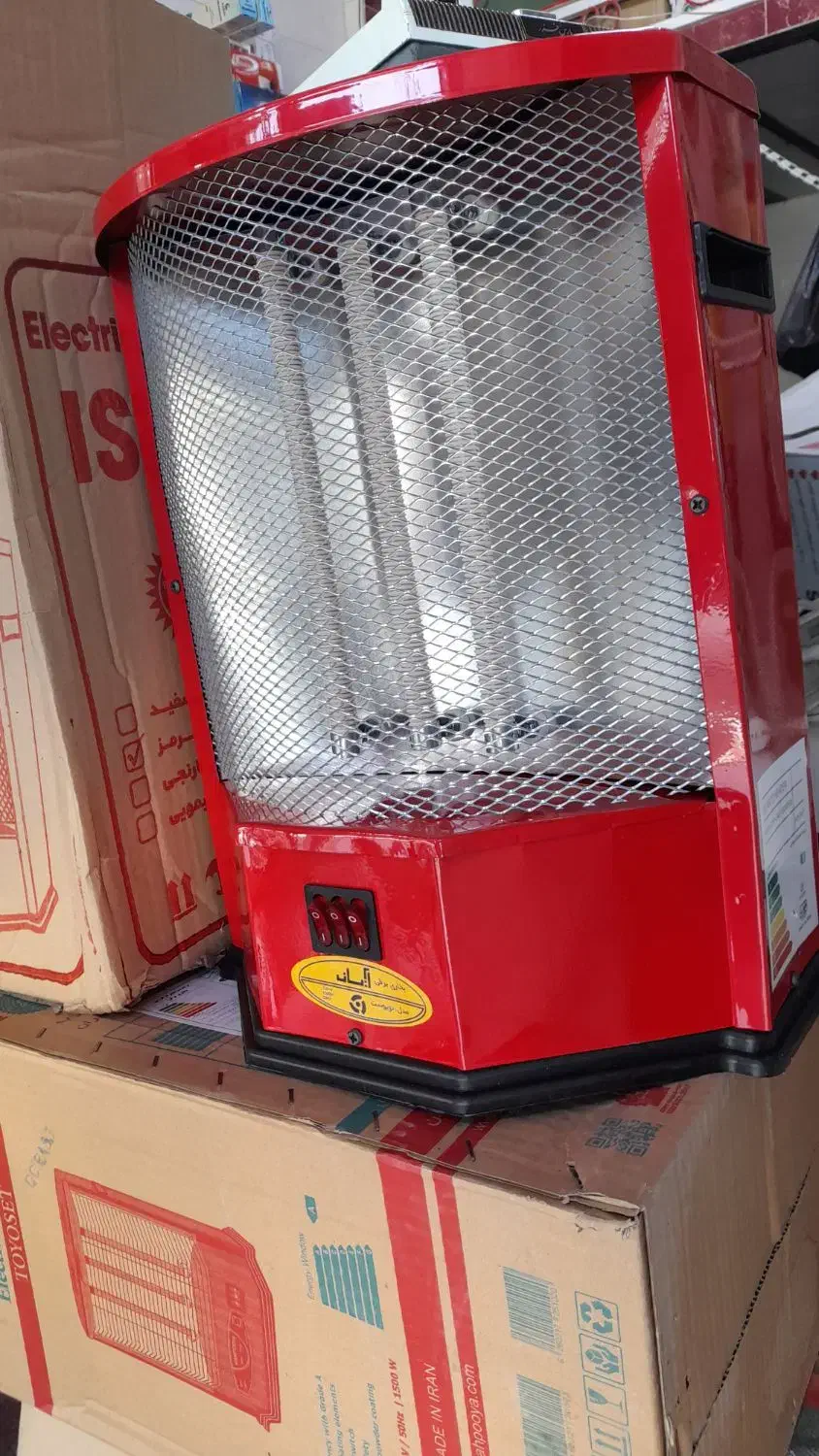 ۳شعله بخاری برقی هیتر برقی ایستاده|بخاری، هیتر، شومینه|کرمانشاه, |دیوار