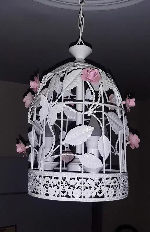 لوستر طرح قفس|لوستر و چراغ آویز|تهران, افسریه شمالی|دیوار