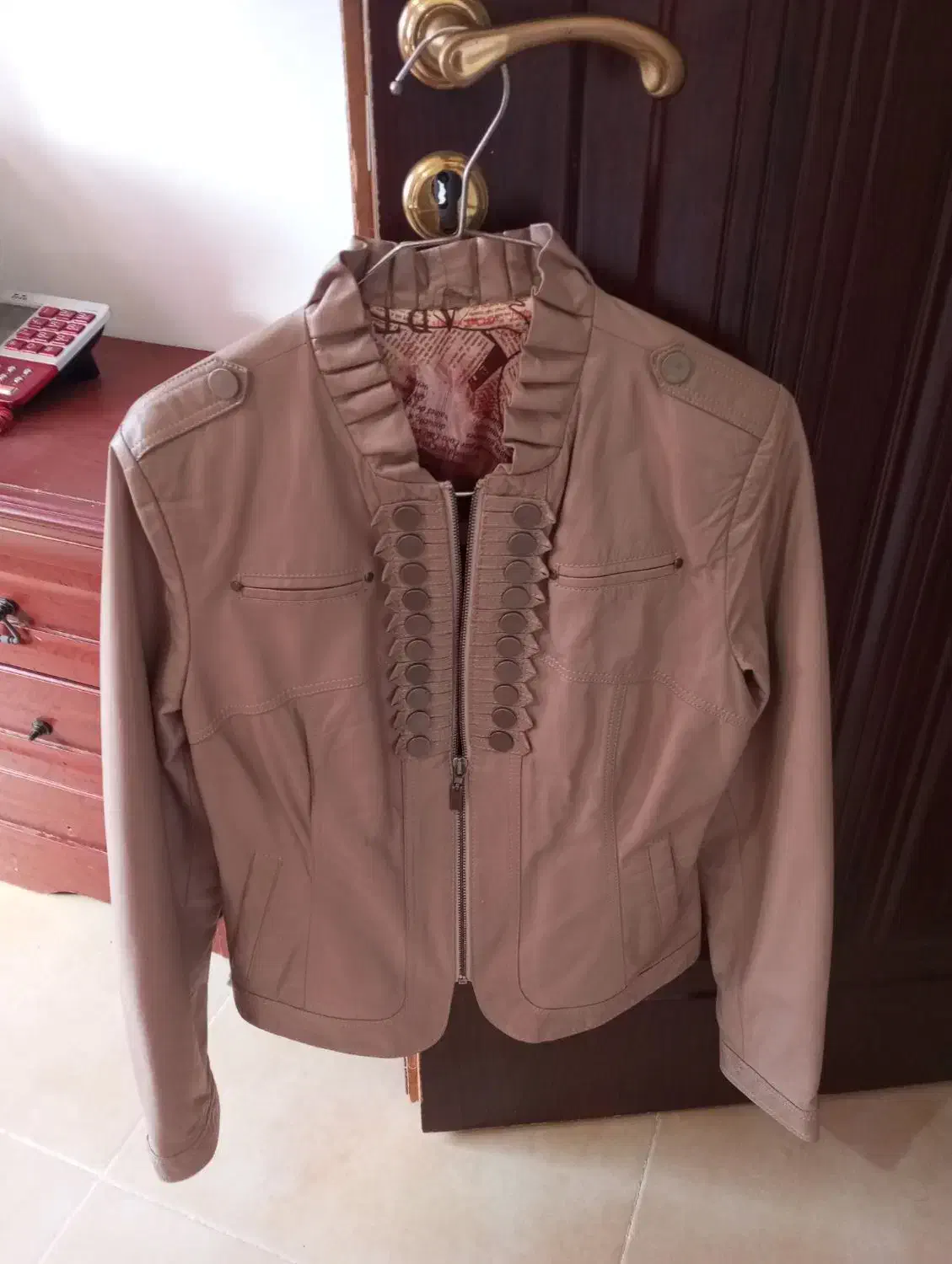 کاپشن چرمی نو و بارونی|لباس|کلارآباد, |دیوار