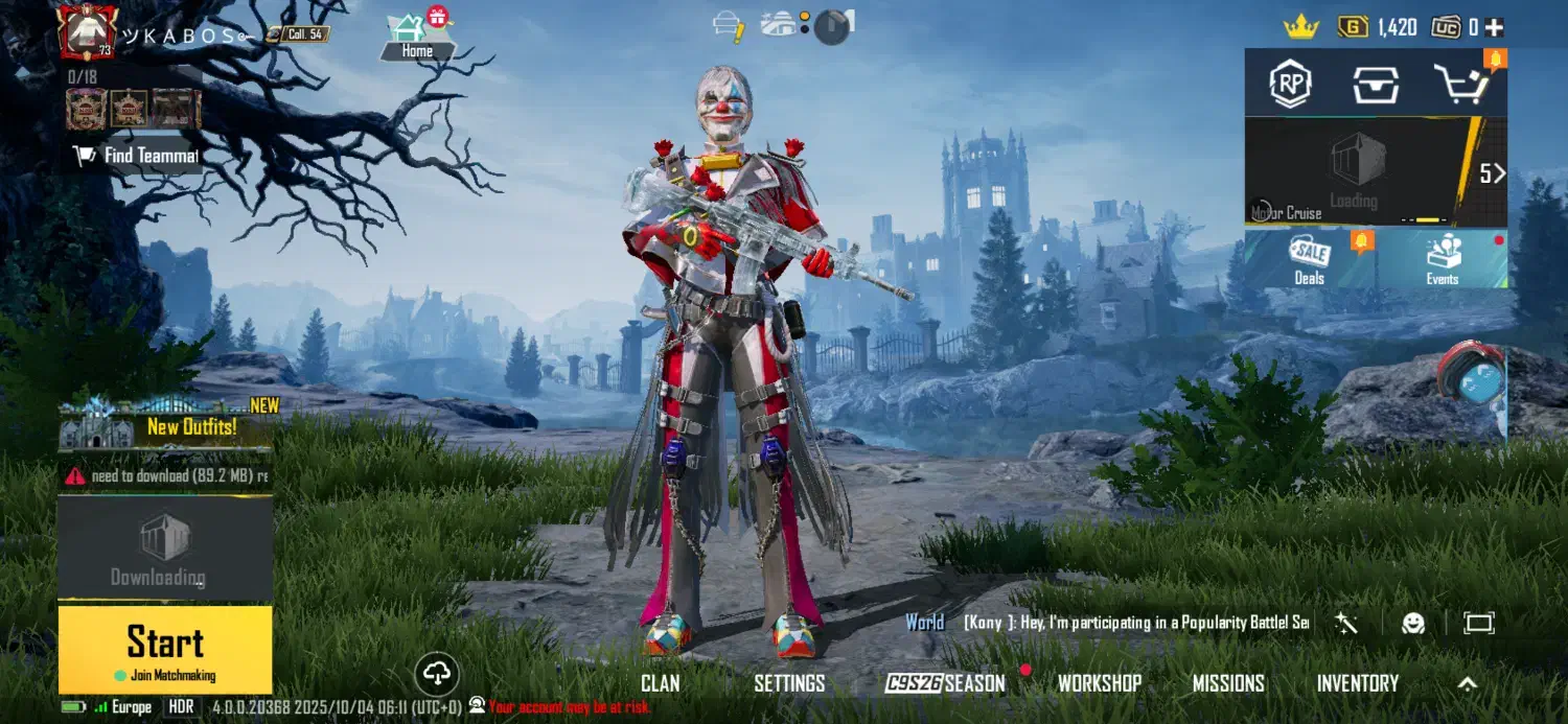 اکانت پابجی موبایل شاخ|کنسول، بازی ویدئویی و آنلاین|سراوان, |دیوار