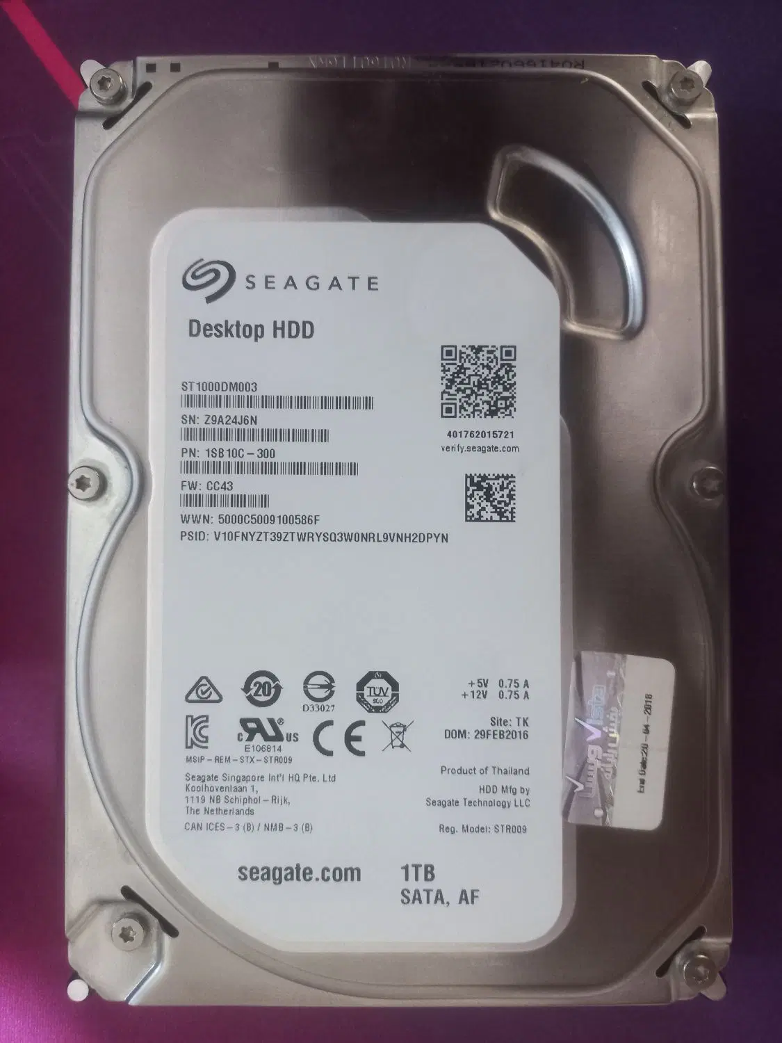 هارد HDD 1 TB|قطعات و لوازم جانبی رایانه|همدان, |دیوار