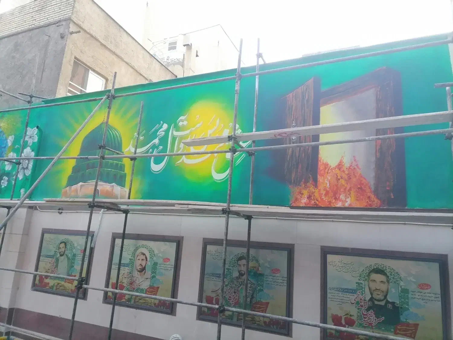 نقاشی دیواری و دیوارنویسی|خدمات پیشه و مهارت|مشهد, جنت|دیوار