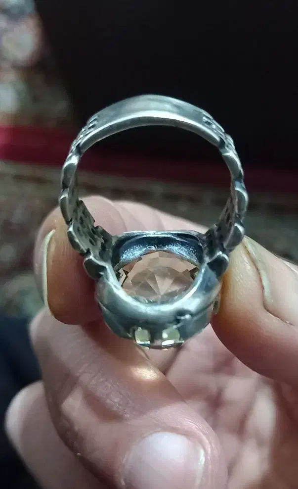۷ انگشتر نقره ۹۲۵سیترین عقیق و.. زیر قیمت نقره خام|جواهرات|لاهیجان, طالقانی|دیوار