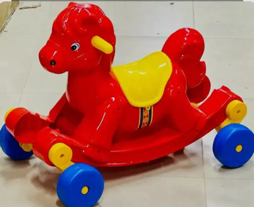 اسباب بازی اسب چرخ دار و بادی.تاب کودک|اسباب‌بازی بچه|ارومیه, |دیوار