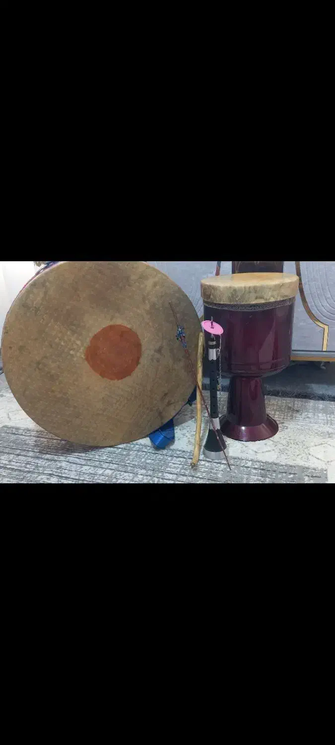 دهل ، ضرب تنبک، سرنا قدیمی|سازهای سنتی|هشتگرد, شهرک دانش|دیوار