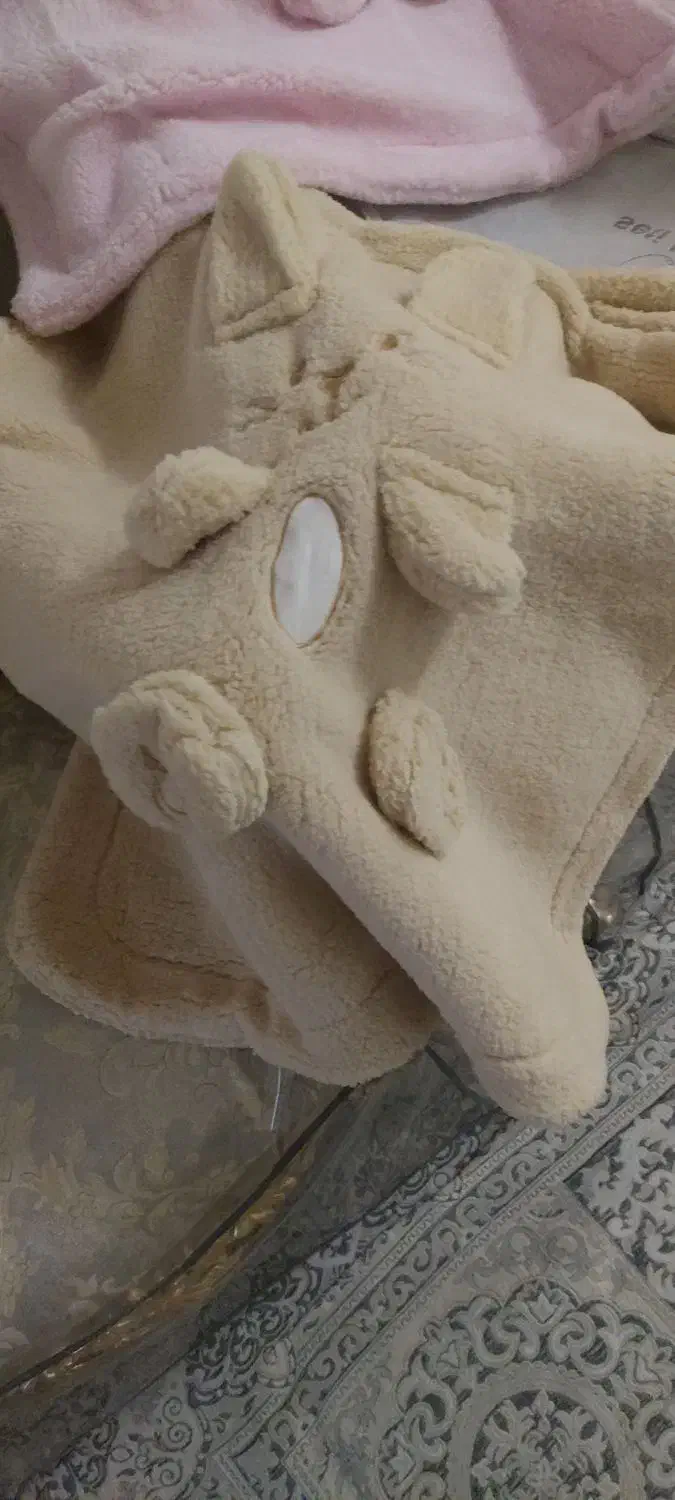 پتونوزاد۲عددنودوقلو.کرمی وصورتی|رختخواب، بالش، پتو|تهران, زنجان جنوبی|دیوار