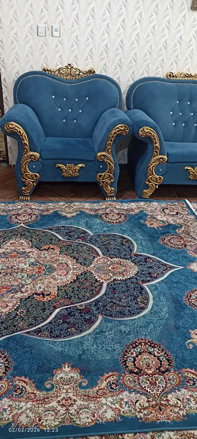 مبل هفت نفره|مبلمان خانگی و میز عسلی|کبودرآهنگ, |دیوار