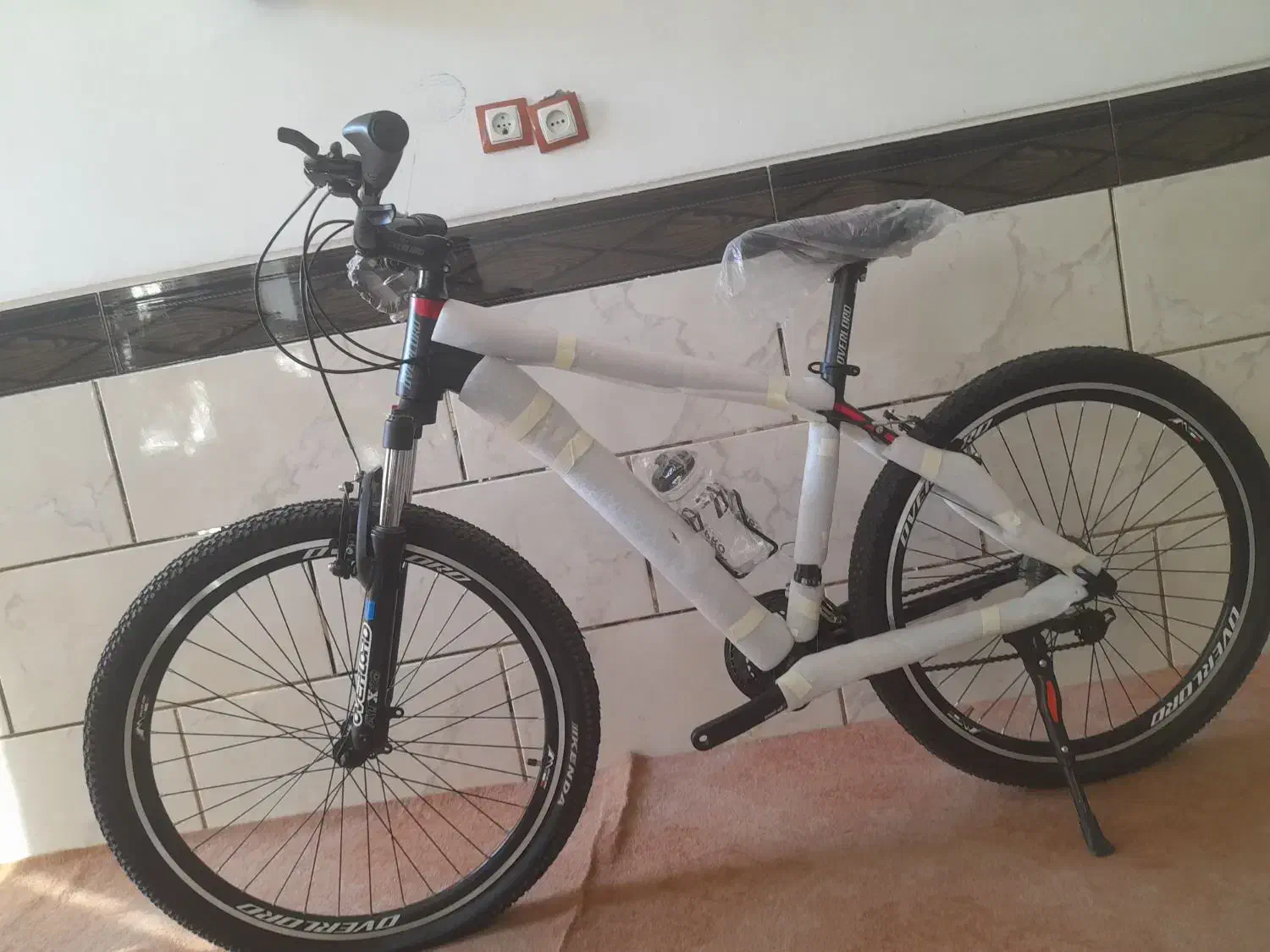 دوچرخه 26 آورلورد سایز تنه 17آک آک تمیز 24دنده|دوچرخه، اسکیت، اسکوتر|شیراز, دست خضر|دیوار