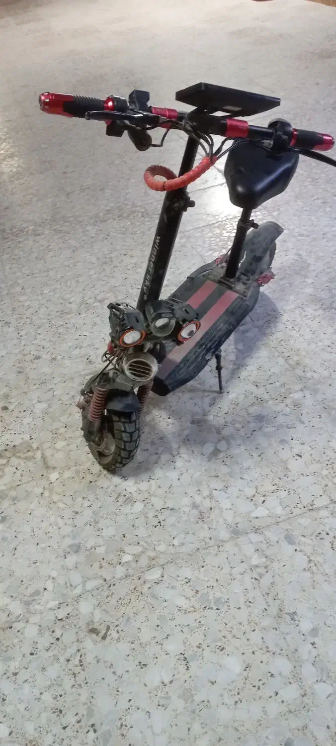 216829|دوچرخه، اسکیت، اسکوتر|کوشکنار, |دیوار