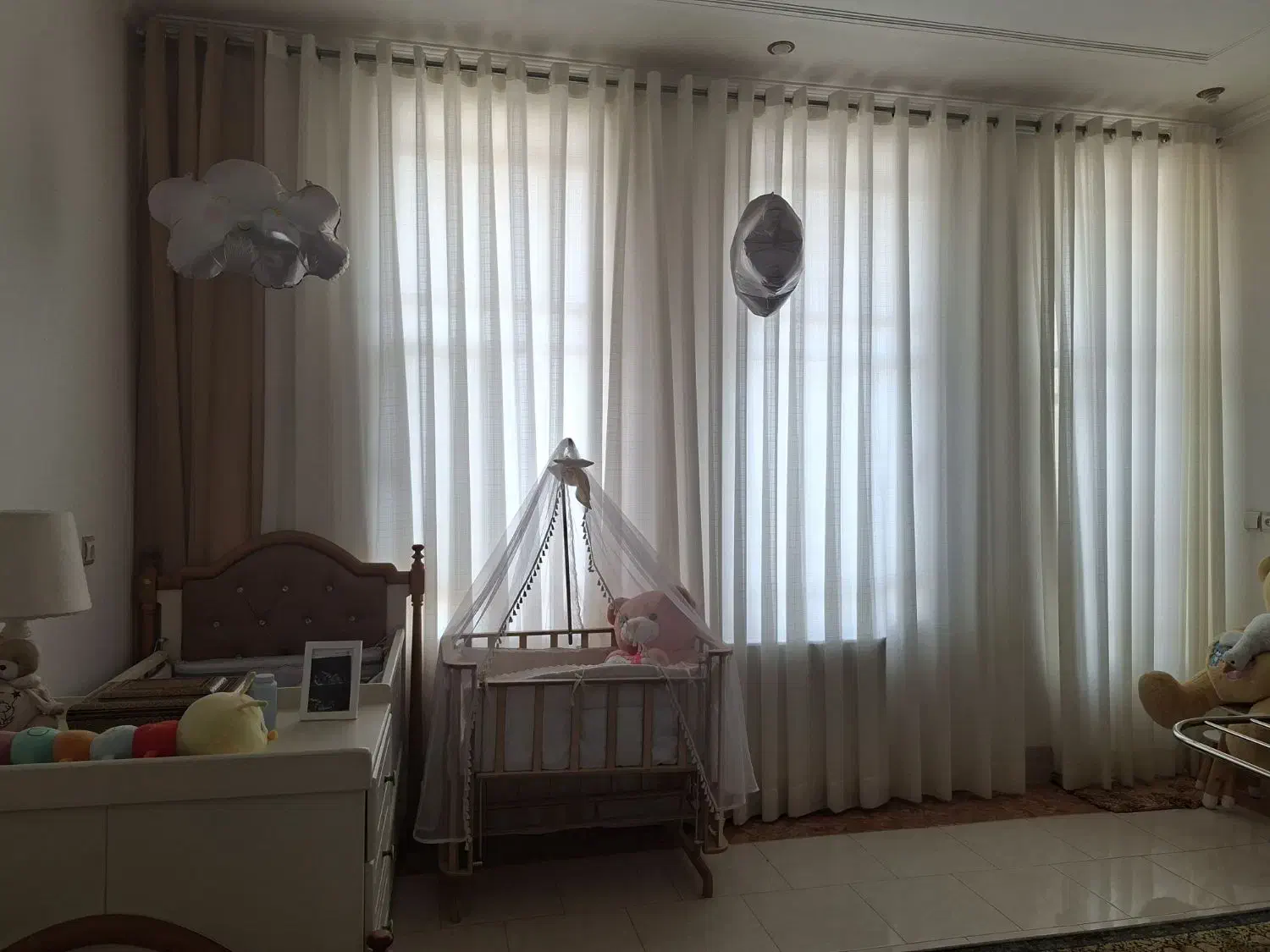 پرده وگهواره.صندلی ماشین همه ی اینا نونو|پرده، رانر، رومیزی|یزد, |دیوار